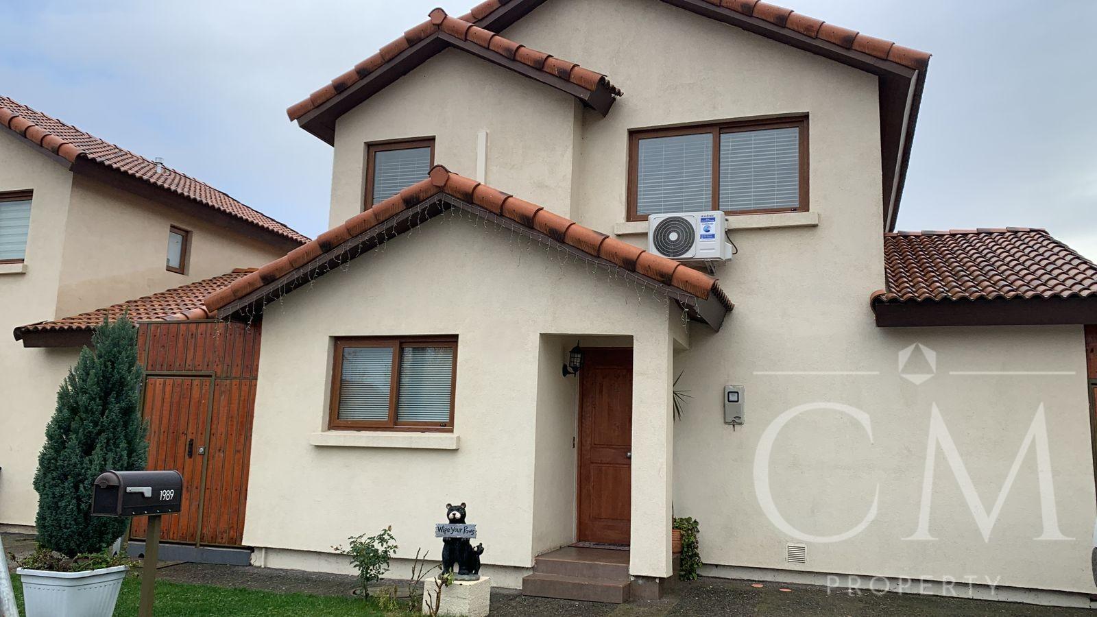 Casa 2 Pisos con Piscina | 3D-3B | Quilamapu, Chillán