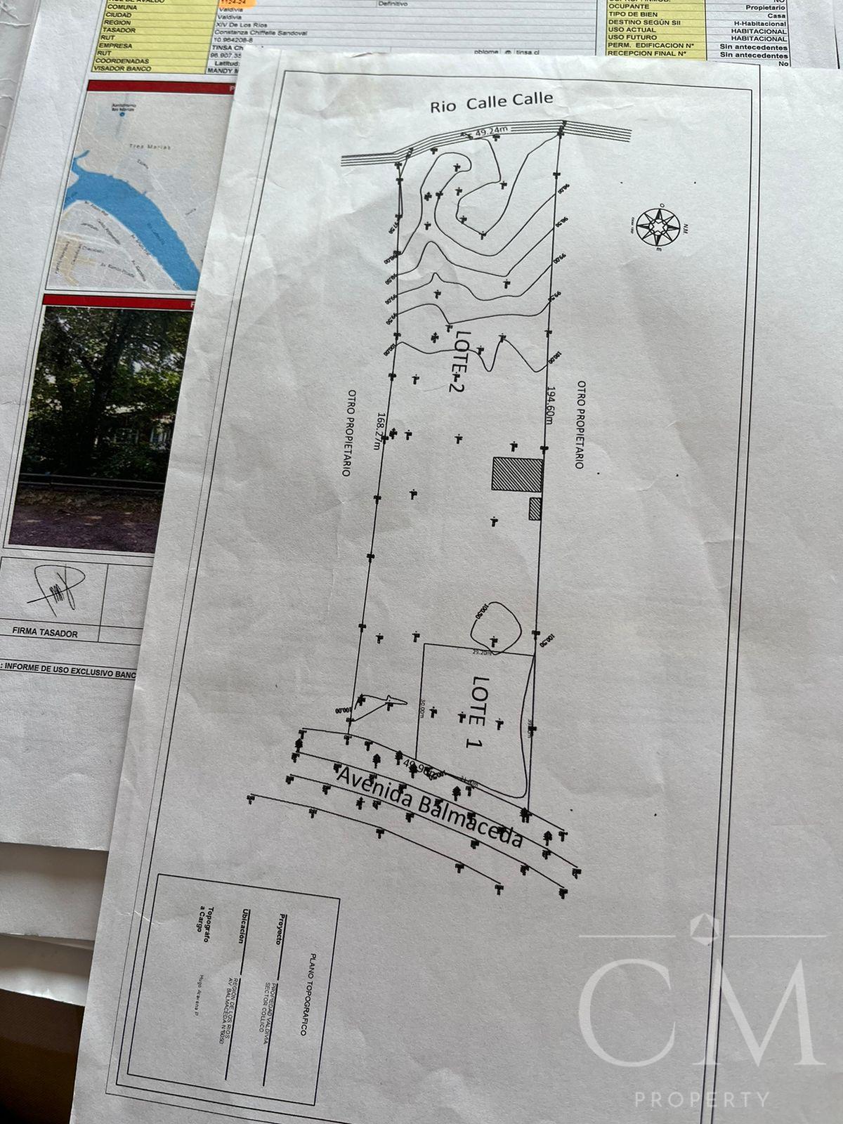 SE VENDE   EXCELENTE   TERRENO CON ORILLA DE RIO EN VALDIVIA 