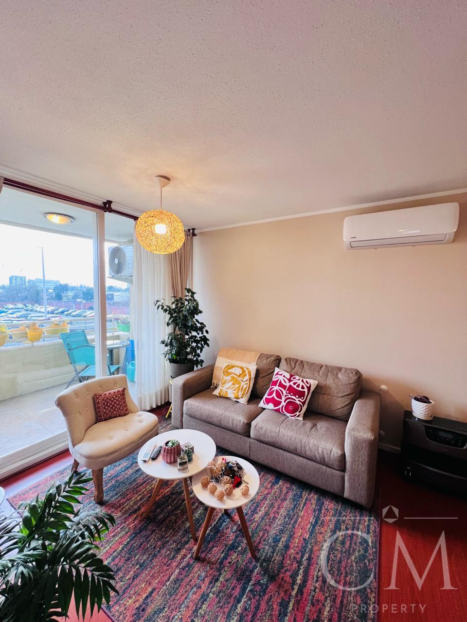 Depto Elegante, Luminoso 3D 2B en Edif. Plaza del Este, Chillán